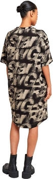 G-Star Sprayed Letters Loose Kleid lt chalk sprayed letters D26082-D611-H264