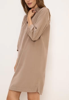 Cecil Cordkleid unifarbe natural taupe