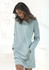 Bench Sweatkleid seitlichem Logoprint grün schwarz