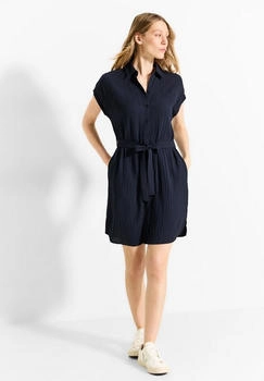 Cecil Blusenkleid Knopfleiste blau universal