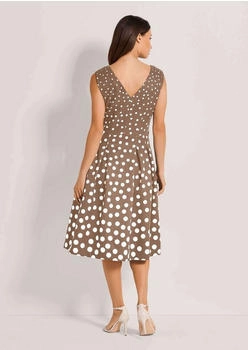 Madeleine Kleid brokat wollweiß 26905716