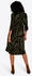 Apricot Minikleid zebramuster apricot asymmetrisch