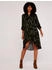 Apricot Minikleid zebramuster apricot asymmetrisch