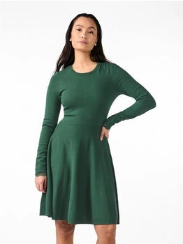 Y.A.S Strickkleid 'YASBECCO' Spitze grün sycamore