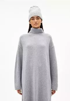 armedangels Aradiaa Kleid grau silber