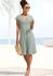 Lascana Midikleid aus bügelfreier Ware sage green