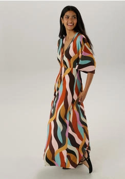 Aniston Blusenkleid mischfarben