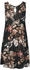 Lascana Strandkleid Ringdetail am Ausschnitt Sommerkleid Blumendruck