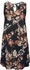 Lascana Strandkleid Ringdetail am Ausschnitt Sommerkleid Blumendruck