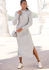 Lascana Strickkleid graumeliert 21422571