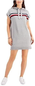 Tommy Hilfiger Pulloverkleid Kapuze heather grey