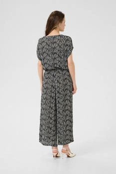 Kaffe Blusenkleid 'Kamille' schwarz weiß