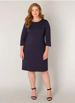 Base Level Etuikleid Addy blau dunkelblau
