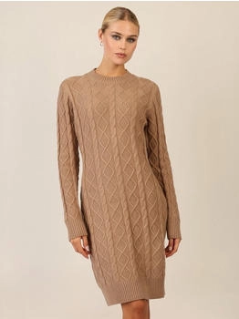 APART Strickkleid braun