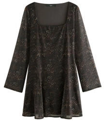 Next Fashion Kleid beige braun schwarz