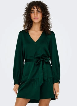 Only Kleid 'ONLNew Alena' dunkelgrün