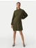 Vero Moda VMNANCY LS FUNNELNECK DRESS GA NOOS rifle green
