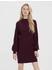 Vero Moda Strickkleid VMNANCY LS FUNNELNECK DRESS GA NOOS winetasting