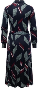 Ragwear Blusenkleid Plantee Print navy