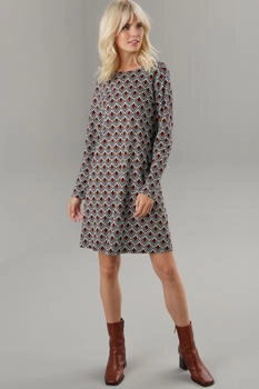 Aniston Jerseykleid leichter A-Linien-Form