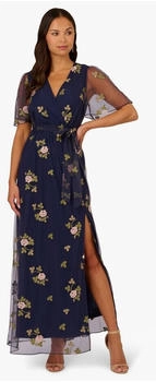 Adrianna Papell Kleid navy grün rosa