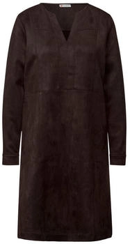 Street One velorus kleid deep roast brown