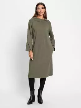 Heine Damen Kleid oliv 27573706