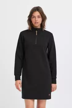Oxmo Sweatkleid 'OXMILLE' schwarz