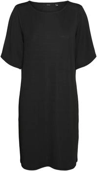 Vero Moda Vmkanva Glitter Tee Dress JRS black lurex