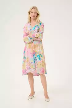 Culture Damen Kleid blau schwarz 24908991
