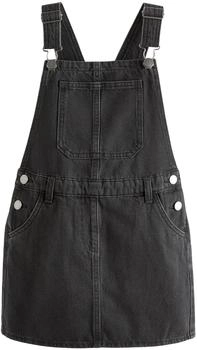 Next Fashion Trägerkleid aus Denim schwarz