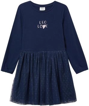 s.Oliver Kleid Mesh-Rock und Glitzerprint 2169476 5836