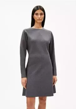 armedangels Jerseykleid LENZING ECOVERO Viskose Mix grau