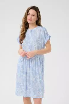Kaffe Blusenkleid KAbeathe Windsurfer Paisley Print
