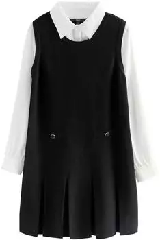 Next Fashion Strickkleid mehrlagig