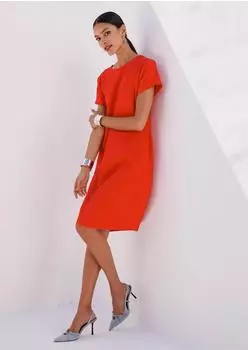 Madeleine Sommerkleid orangerot rot 27728816