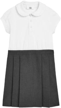 Next Fashion Kleid anthrazit weiß