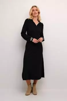 Cream Kleid 'Villea' schwarz weiß
