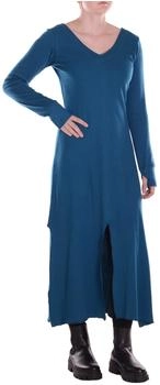 Vishes Midikleid Kleid knielang baumwolle türkis