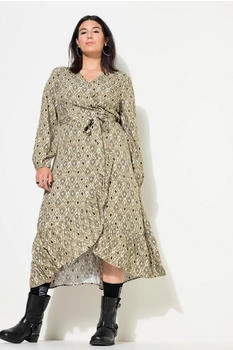 Studio Untold A-Line Maxikleid Allover-Print Wrap-Effekt (70416053)