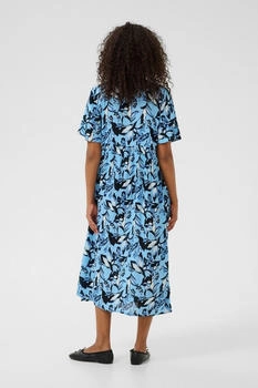 Kaffe KAjessi Blusenkleid blue graphic flower