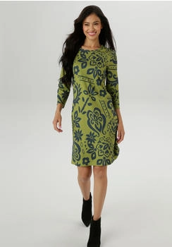 Aniston Jerseykleid mit Blütendruck (58707859)