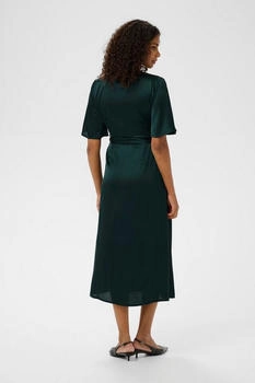 Kaffe KAAmara Kleid mit Wickeldesign magical forest