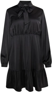 Usha Midikleid mit Volant schwarz