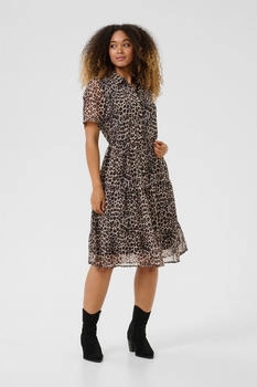Cream CRYuna A-Form Kleid (10614728) leopard