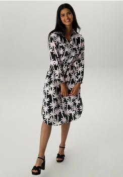 Aniston Blusenkleid mit Palmen-Musterung (14508654)