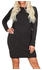 Vero Moda Strick Minikleid (10215523) dunkelbraun melange