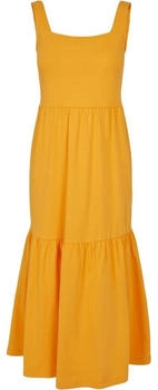 Urban Classics Damen 7/8 Volant Sommerkleid (TB4784) mandarine
