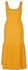 Urban Classics Damen 7/8 Volant Sommerkleid (TB4784) mandarine