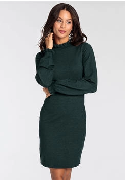 Laura Scott Strickkleid mit Stehkragen (36263658) petrol